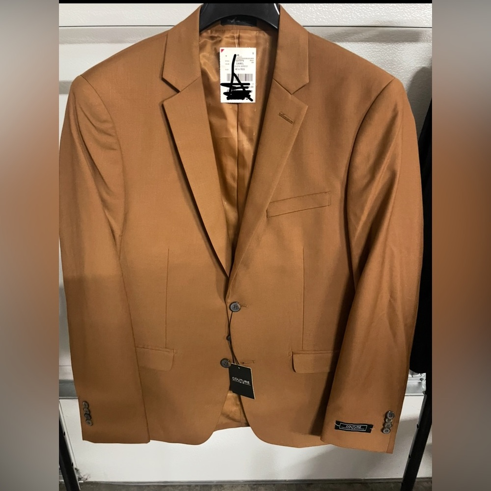 Elegant Men's Camel Blazer